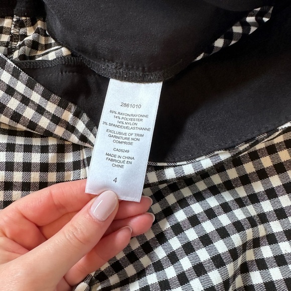 Plaid Dress Pants - Picture 3 of 3